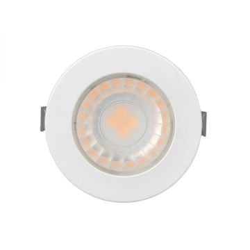 Braytron BH06-00210 Beyaz Kasa 3 Watt Sıva Altı Dış Mekan Mini LED Spot - Ilık Beyaz (4000K)