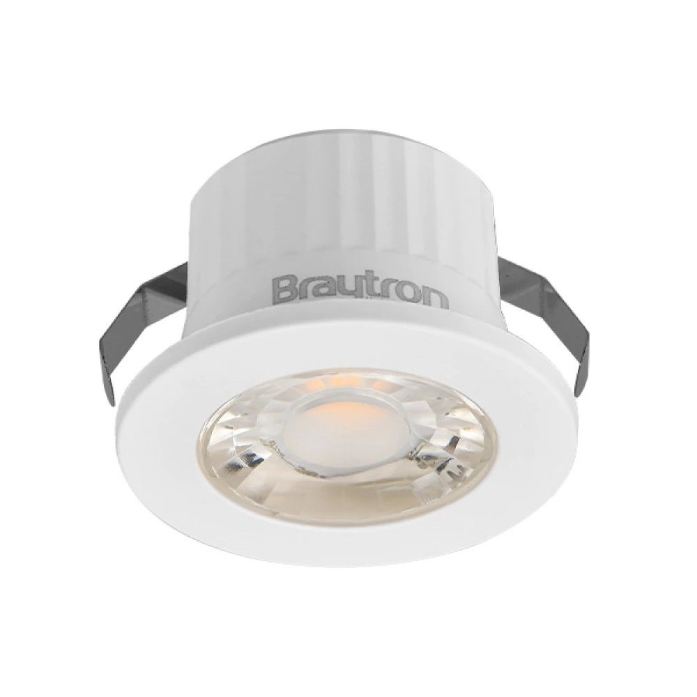 Braytron BH06-00210 Beyaz Kasa 3 Watt Sıva Altı Dış Mekan Mini LED Spot - Ilık Beyaz (4000K)