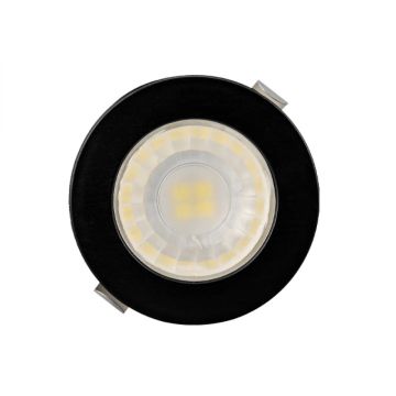 Braytron BH06-00201 Siyah Kasa 3 Watt Sıva Altı Dış Mekan Mini LED Spot - Gün Işığı (3000K)