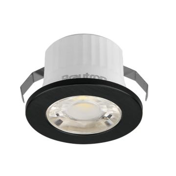 Braytron BH06-00201 Siyah Kasa 3 Watt Sıva Altı Dış Mekan Mini LED Spot - Gün Işığı (3000K)