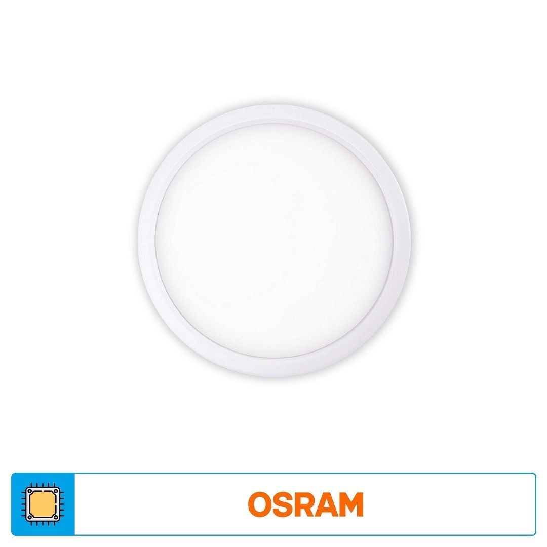 ACK AD05-00700 7 Watt Sıva Altı Yuvarlak Backlight LED Panel - SAMSUNG/OSRAM LED & OSRAM/PHILIPS/LIFUD Driver - Gün Işığı (3000K)