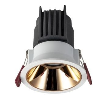 MOLLED MOL4138M 10 Watt Beyaz-Gold Sıva Altı Yuvarlak LED Spot (SAMSUNG/OSRAM/PHILIPS LED & EAGLERISE/PHILIPS/LIFUD Driver)