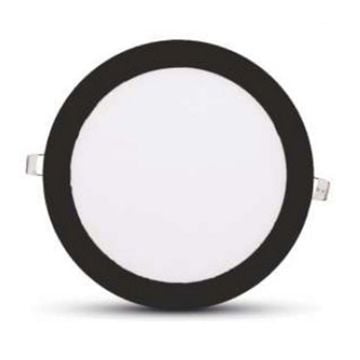 VOLTEK VPSAYS01540 15 Watt Siyah Kasa Sıva Altı Yuvarlak LED Panel - Ilık Beyaz (4000K)