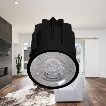 Braytron BA23-31031 Siyah Kasa 10 Watt LED Spot Modül - Beyaz Işık (6500K)