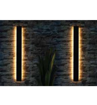 ACK AG40-02202 20 Watt 100 cm Dış Mekan LED Aplik - Metal - Gün Işığı (3000K)