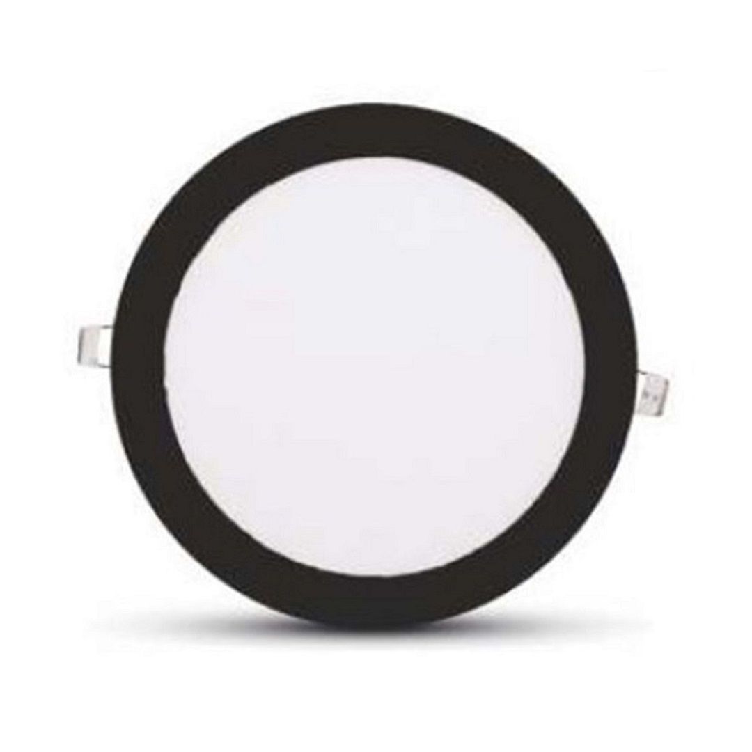 VOLTEK VPSAYS01230 12 Watt Siyah Kasa Sıva Altı Yuvarlak LED Panel - Gün Işığı (3000K)