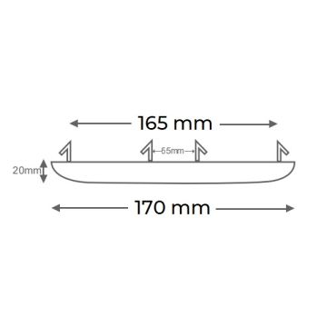 ACK AP10-02430 24 Watt Ayarlanabilir Yuvarlak LED Panel - Beyaz Işık (6500K)