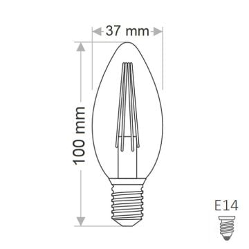 ERKled ERK2014 7 Watt LED Mum Ampul