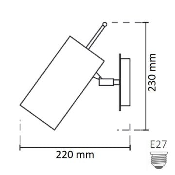 CreaLight YL-6382 Hareketli Eskitme Aplik
