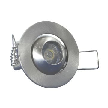 HELIOS HS 1208 1 Watt Saten LED Manda Gözü Spot