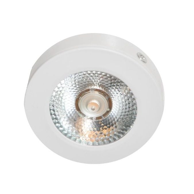 MOLLED MOL7002-B 3 Watt Sıva Üstü Beyaz Yuvarlak Mini LED Spot - Gün Işığı (3000K)