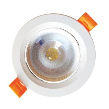 HELIOS HS 1209 5 Watt Sıva Altı Beyaz Yuvarlak LED Spot (PC Gövde)