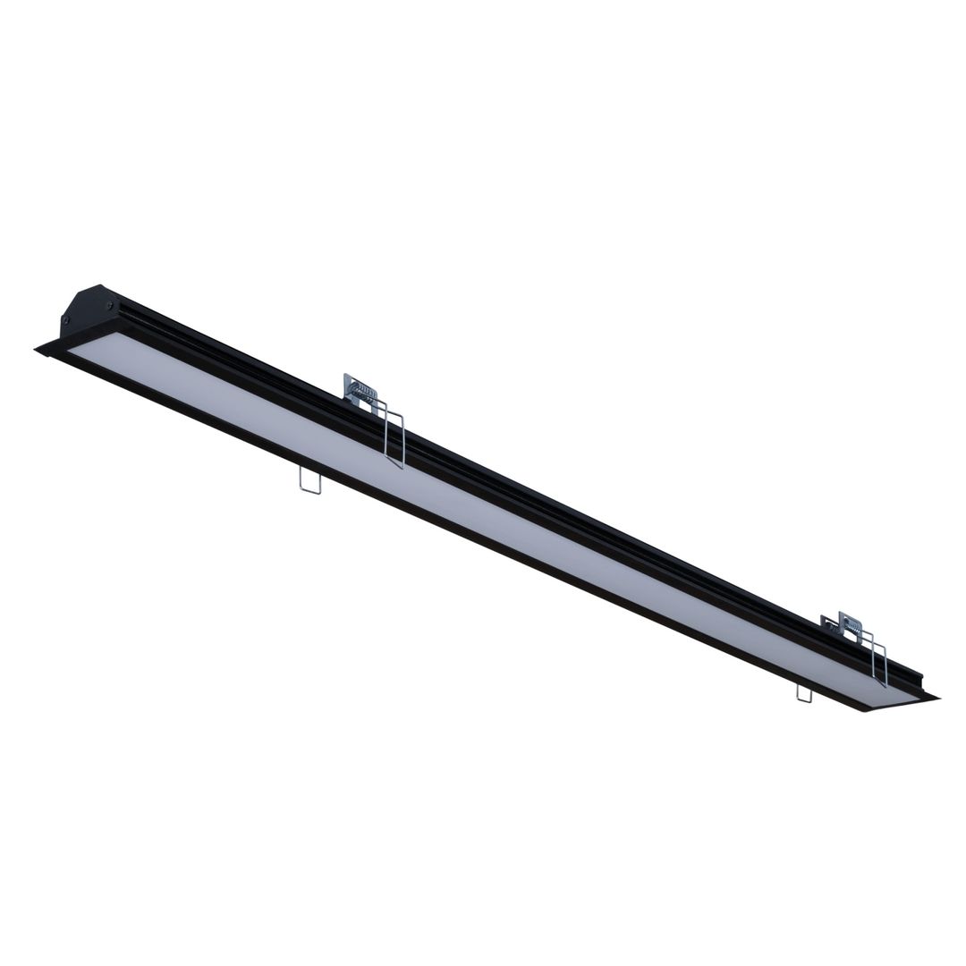 goldX ZE2044 Siyah/Beyaz Kasa 45 Watt 150 cm Sıva Altı Lineer Armatür