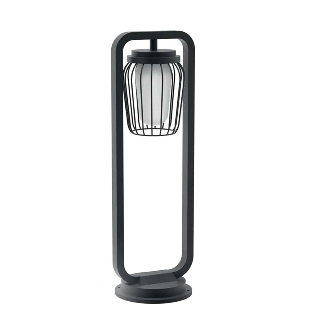 ACK AG36-00612 Gordion 70 cm Kafesli Bollard Armatür - Metal - E27 Duylu
