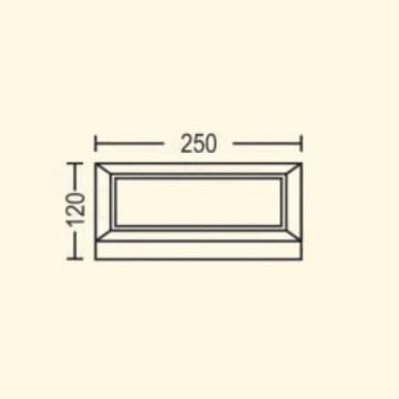 ZİTA 292S-Beyaz Rehber 15 Watt Beyaz Gövde Sensörlü Dış Mekan LED Aplik - PC Gövde - IP54