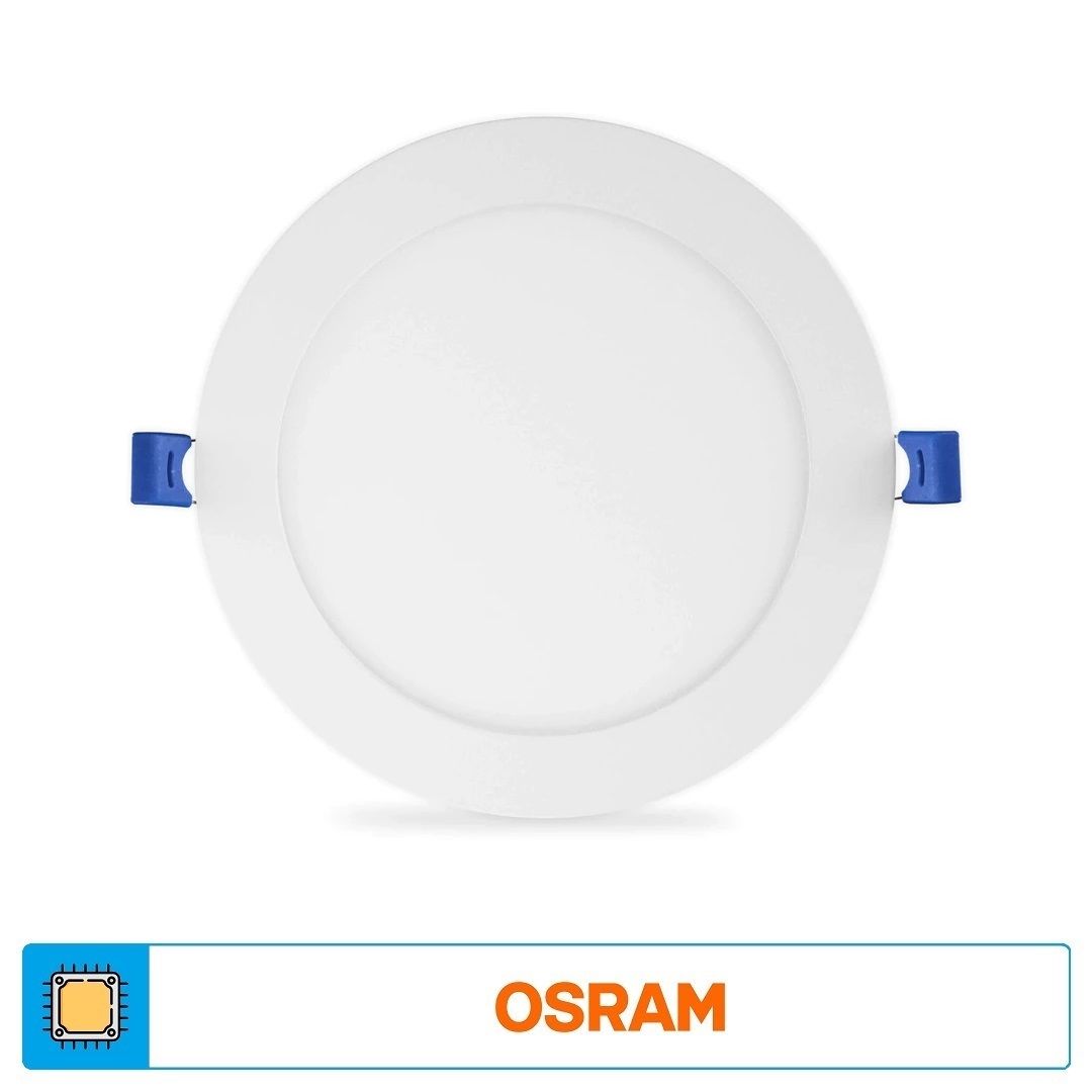ACK AP01-01210 12 Watt Sıva Altı Yuvarlak LED Panel - OSRAM LED - Beyaz Işık (6500K)