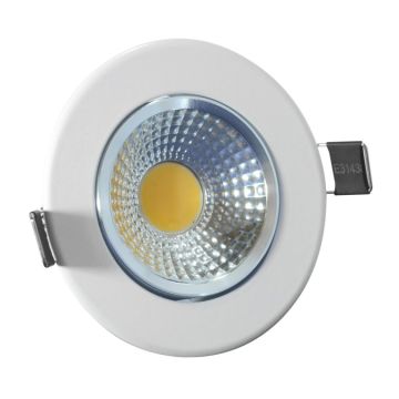HELIOS HS 1200 5 Watt Sıva Altı Beyaz Yuvarlak LED Spot