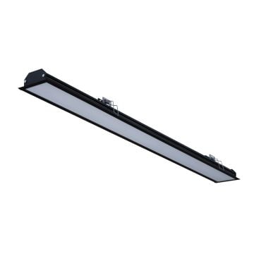 goldX ZE2045 Siyah/Beyaz Kasa 36 Watt 10x120 cm Sıva Altı Lineer Armatür