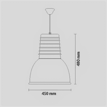 CL-345 Endüstriyel Avize