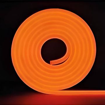 MOLLED MOL2517 5 Metre 12 Volt 10 Watt/Metre Amber Neon Hortum Led - 6x12 mm