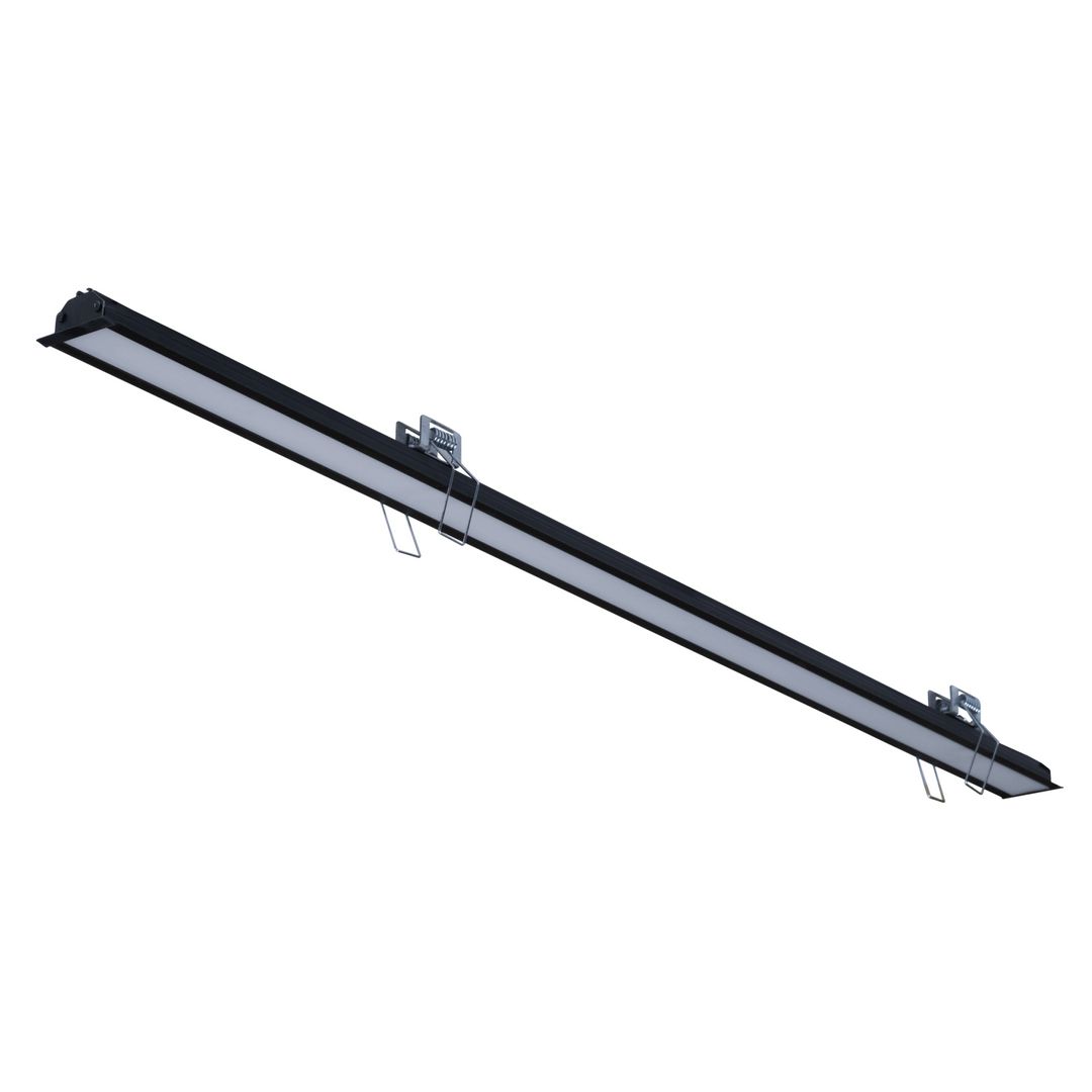 goldX ZE2043 Siyah/Beyaz Kasa 32 Watt 150 cm Sıva Altı Lineer Armatür