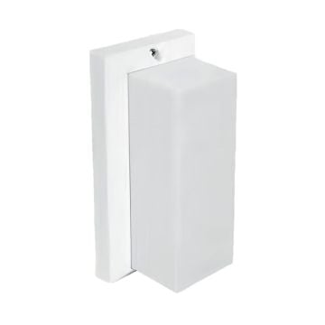 ZİTA 291D-E27-Beyaz Ultra Çerçevesiz Beyaz Dış Mekan Aplik - PC Gövde - E27 Duylu - IP54