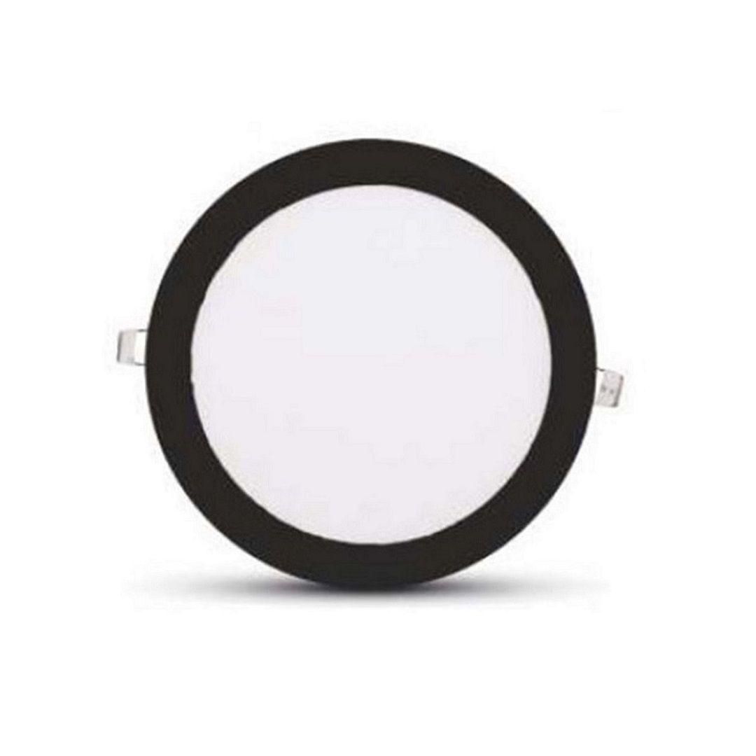 VOLTEK VPSAYS00640 6 Watt Siyah Kasa Sıva Altı Yuvarlak LED Panel - Ilık Beyaz (4000K)