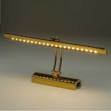 NOAS YL85-2701 MADRİD 7 Watt 40 cm Gold LED Tablo Apliği