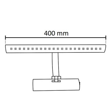 NOAS YL85-2701 MADRİD 7 Watt 40 cm Gold LED Tablo Apliği