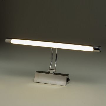 NOAS YL85-2712 LEON 7 Watt 42 cm Krom LED Tablo Apliği - Gün Işığı (3200K)