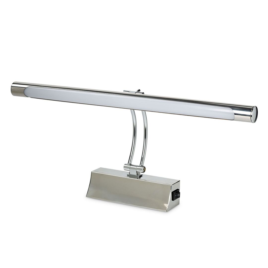 NOAS YL85-2712 LEON 7 Watt 42 cm Krom LED Tablo Apliği - Gün Işığı (3200K)