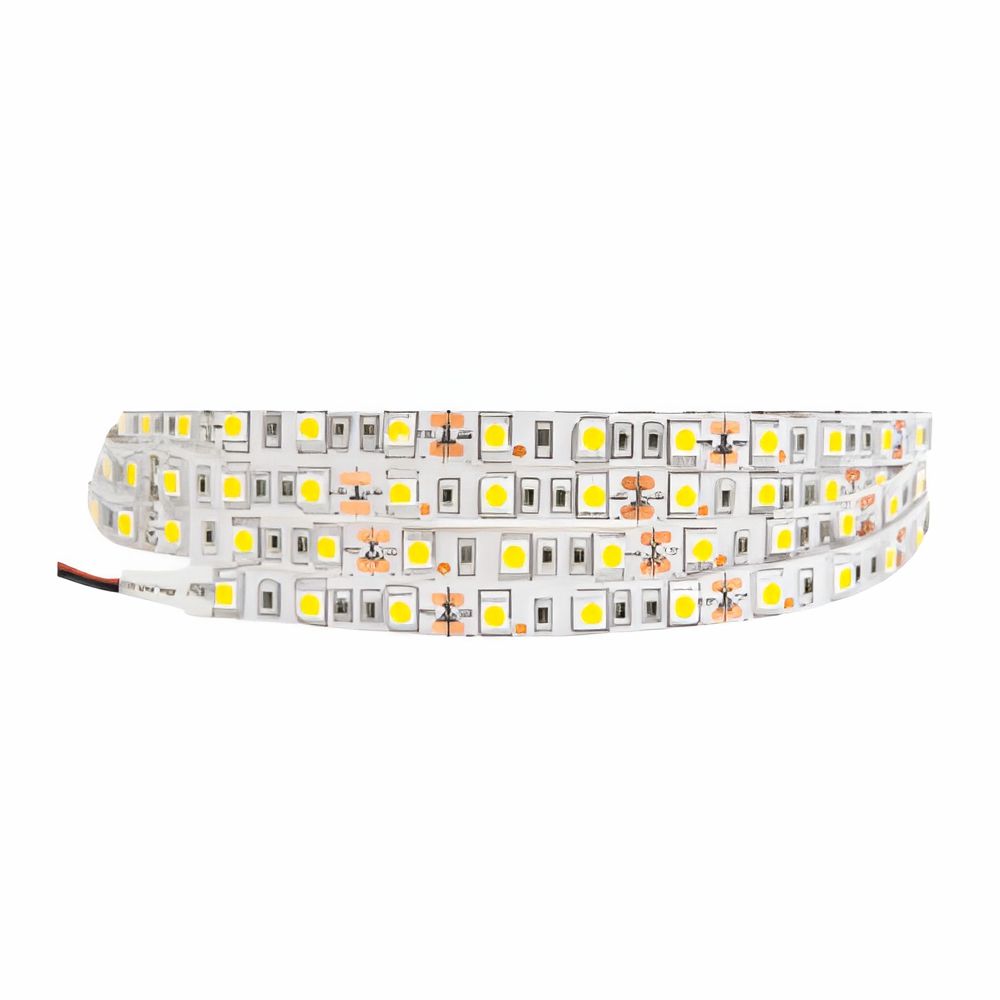 FİO-LED 12 Volt 60 Ledli Beyaz (6500K) Dış Mekan Şerit Led - 14.4 Watt/Metre [5 Metre] - FSFE.5050.7020.6012