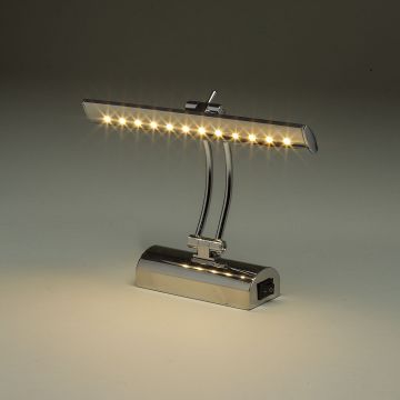 NOAS YL85-1501 MALAGA 5 Watt 22.5 cm Krom LED Tablo Apliği