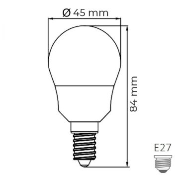 Braytron BA11-00513 5 Watt E14 Duylu LED Top Ampul - Beyaz Işık (6500K)