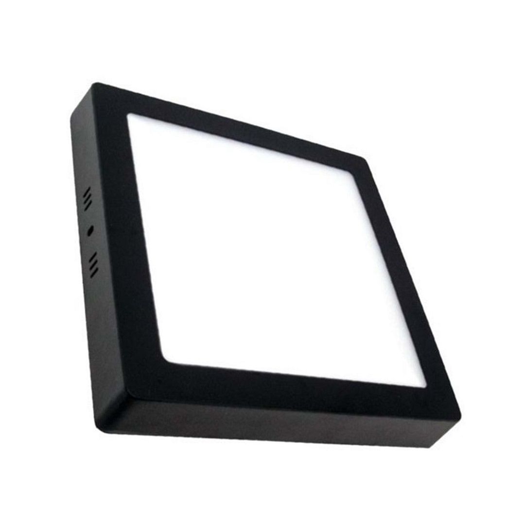 VOLTEK VPSUKS01830 18 Watt Siyah Sıva Üstü Kare LED Panel - Gün Işığı (3000K)