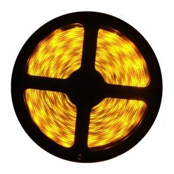 CATA CT-4485 12 Volt 10 Çipli Amber Şerit Led - 10 Watt/Metre [5 Metre]