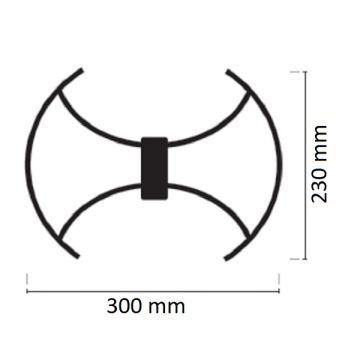 NOAS YL85-0250 8 Watt Drone LED Lineer Aplik