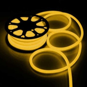 CATA CT-4554 220 Volt Dış Mekan Amber Neon LED Hortum [25 Metre]
