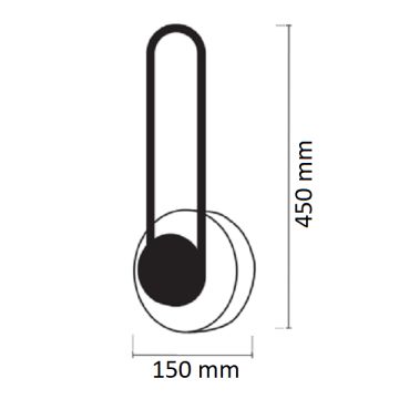 NOAS YL85-1120 20 Watt LED Lineer Aplik
