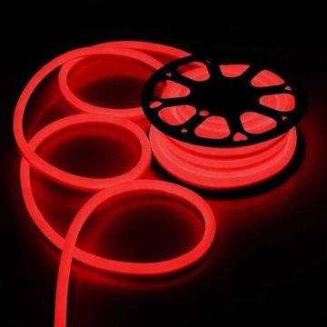 CATA CT-4554 220 Volt Dış Mekan Kırmızı Neon LED Hortum [25 Metre]
