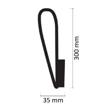 NOAS YL85-1500 15 Watt LED Lineer Aplik