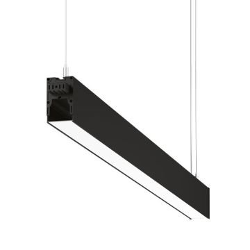 GOYA GY 8057-119 Siyah/Beyaz Kasa 34 Watt 119 cm Eklenebilir Lineer Sarkıt Avize