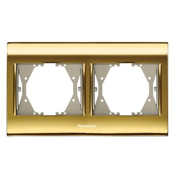 VİKO Thea Blu WBTF0802-5GL İkili Yatay Çerçeve [Gold]