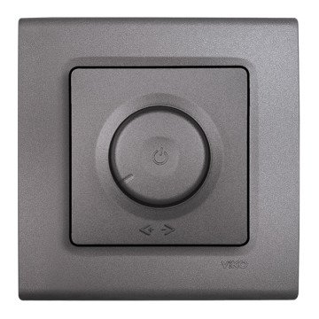 VİKO 90442092 Pro Dimmer (RC 40-400W/VA Vavien [Granit Grisi]