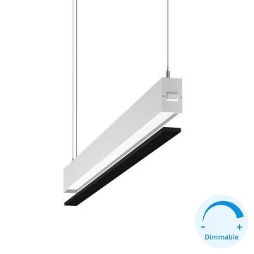 GOYA GY 8054-60 Beyaz Kasa 18 Watt 60 cm Kamaşma Önleyicili Lineer Sarkıt Avize