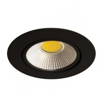 MOLLED MOL938 5 Watt Sıva Altı Siyah Yuvarlak LED Spot - Gün Işığı