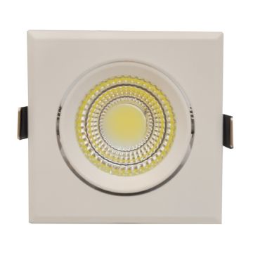 MOLLED MOL941 5 Watt Sıva Altı Beyaz Kare LED Spot - Beyaz Işık (6500K)