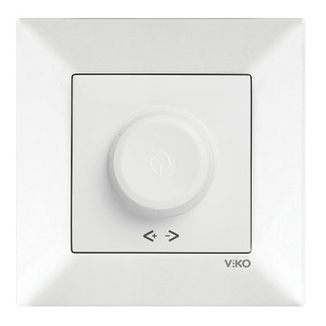 VİKO 90966091 Rotatif Dimmer (R 40-600W) [Beyaz]