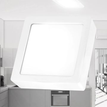 Braytron BP04-32430 24 Watt Sıva Üstü Kare LED Panel - Beyaz Işık (6500K)