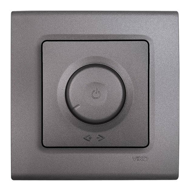 VİKO 90442094 Pro Dimmer (RL 6-100W Vavien) [Granit Grisi]